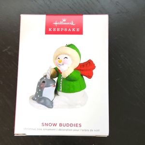 Snow Buddies 25th in Series Hallmark Keepsake Ornament 2022